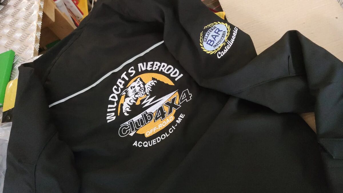 Giacca Wildcats Nebrodi ricamata